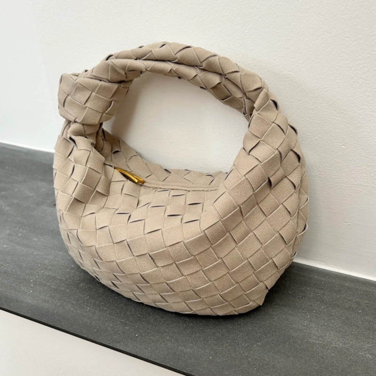 Mala de Ombro com Design de Nó Elegante - Mala de Ombro - Vessa