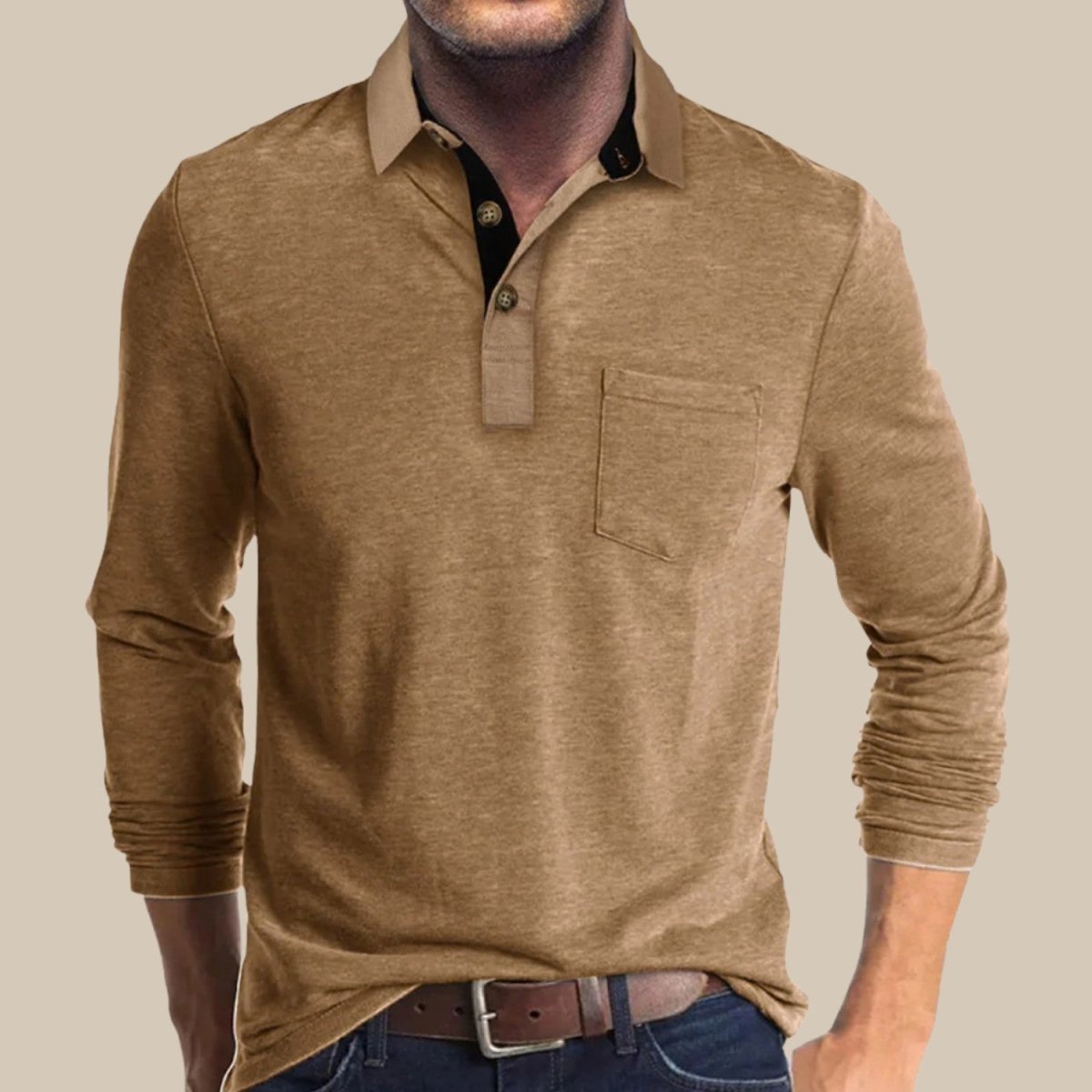 Polo de Manga Comprida Elegante - Polo - Vessa