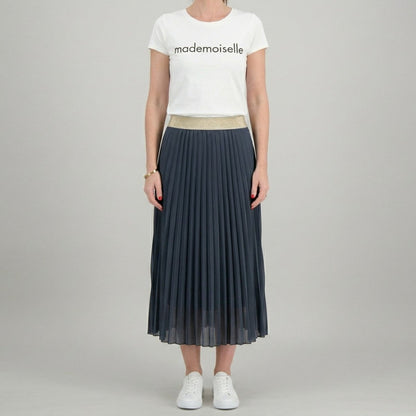 Saia Maxi Plissada Elegante - Saia - Vessa