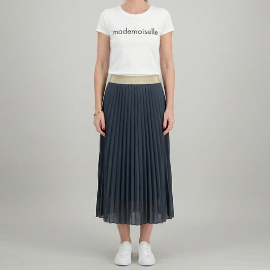 Saia Maxi Plissada Elegante - Saia - Vessa