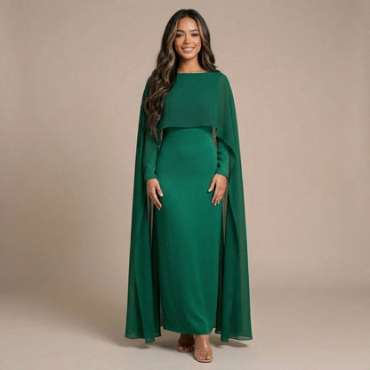 Vestido Maxi em Cetim Elegante - Vestido Maxi - Vessa
