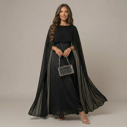 Vestido Maxi em Cetim Elegante - Vestido Maxi - Vessa