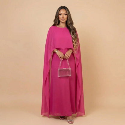 Vestido Maxi em Cetim Elegante - Vestido Maxi - Vessa