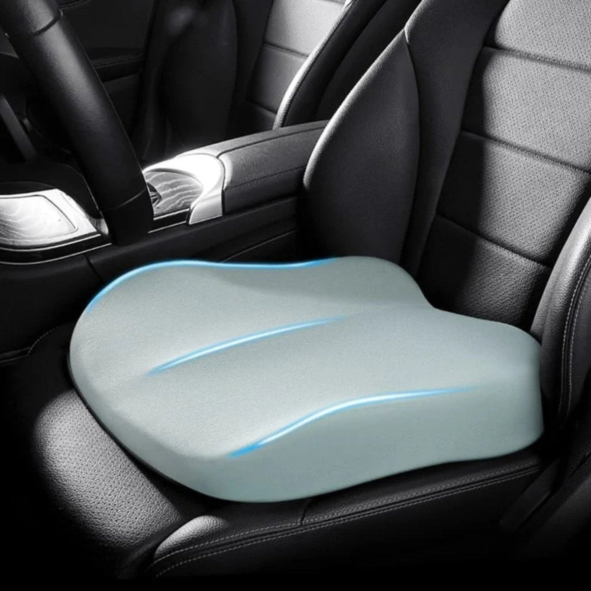 Almofada de Assento de Carro Ergonómica para Conforto e Visibilidade - Almofada de Assento de Carro - Vessa