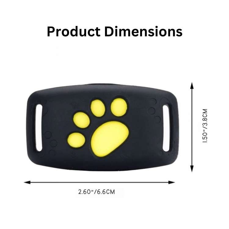 Rastreador GPS FindMyDog – Rastreamento em Tempo Real com Alertas de Zona Segura e Bateria de 300 Horas - Rastreador GPS de Cão - Vessa