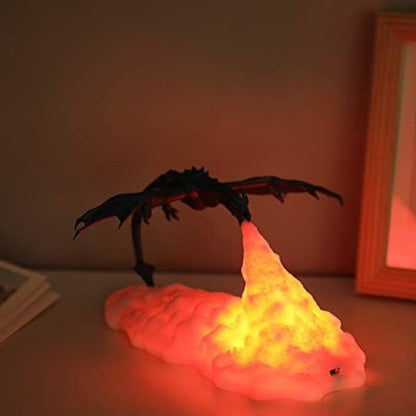 Luz Noturna 3D FireDragon - Luz Noturna - Vessa