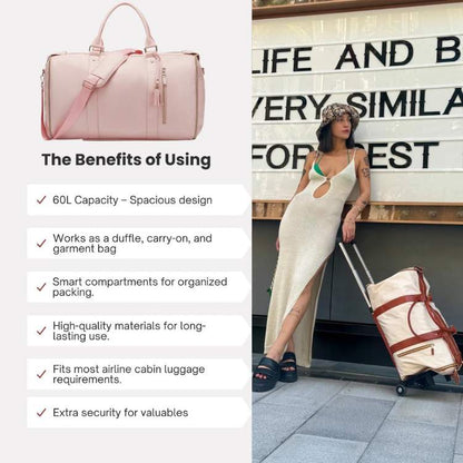 Mala de Viagem FlyLight – Evite Taxas, Arrume com Inteligência e Viaje com Estilo - Mala de Viagem - Vessa