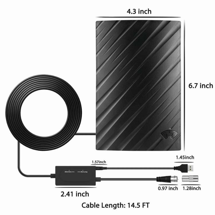 Antena de TV Interior 4K FreeStream - Antena de TV Interior - Vessa