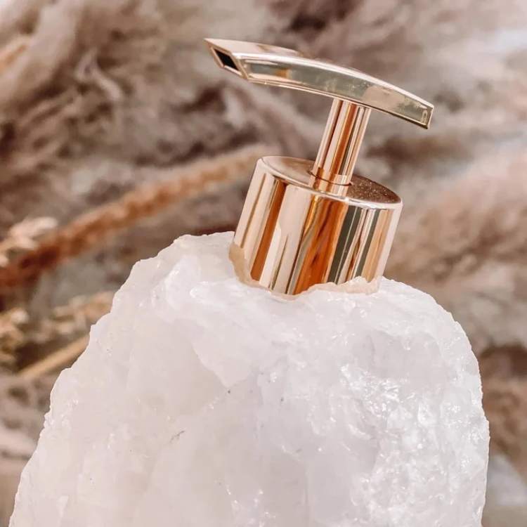 Dispensador de Sabonete em Cristal GemLuxe - Dispensador de Sabonete - Vessa