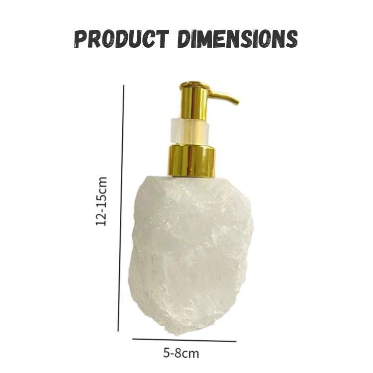 Dispensador de Sabonete em Cristal GemLuxe - Dispensador de Sabonete - Vessa