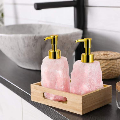 Dispensador de Sabonete em Cristal GemLuxe - Dispensador de Sabonete - Vessa