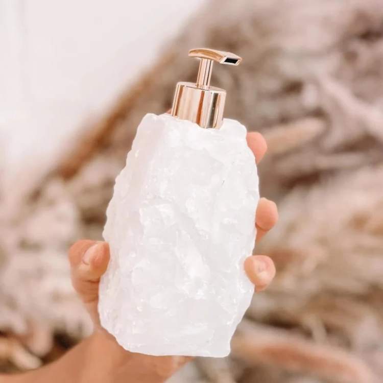 Dispensador de Sabonete em Cristal GemLuxe - Dispensador de Sabonete - Vessa