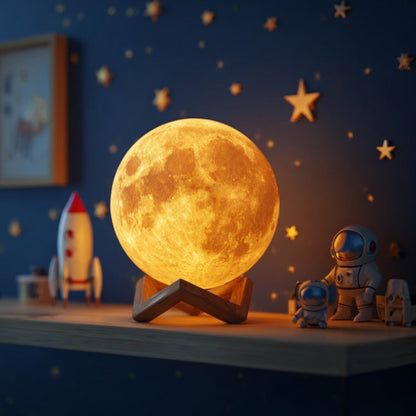 Candeeiro de Mesa Lua Brilhante - Candeeiro de Mesa - Vessa