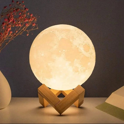 Candeeiro de Mesa Lua Brilhante - Candeeiro de Mesa - Vessa