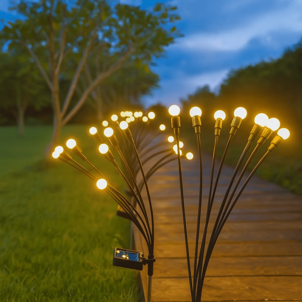 Luzes de Jardim Solares Pirilampo GlowNest - Luzes de Jardim - Vessa