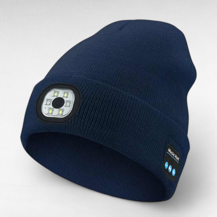 Gorro LED Bluetooth GlowWear - Gorro LED Bluetooth - Vessa