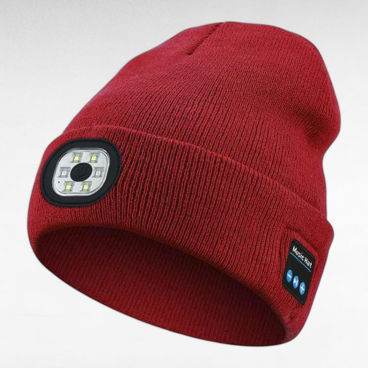 Gorro LED Bluetooth GlowWear - Gorro LED Bluetooth - Vessa