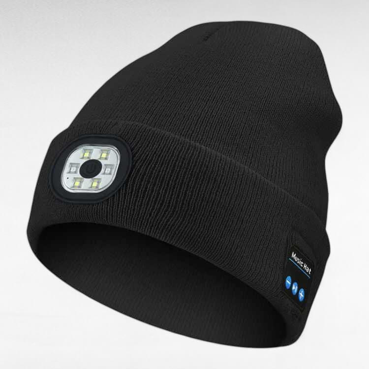 Gorro LED Bluetooth GlowWear - Gorro LED Bluetooth - Vessa