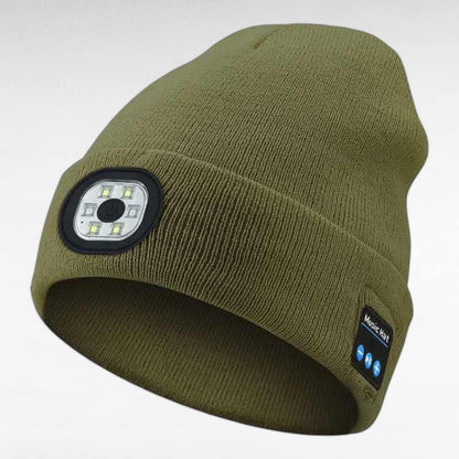 Gorro LED Bluetooth GlowWear - Gorro LED Bluetooth - Vessa