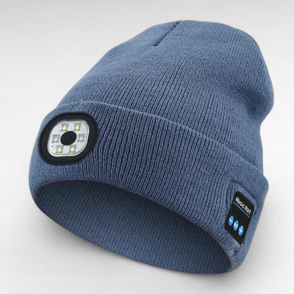 Gorro LED Bluetooth GlowWear - Gorro LED Bluetooth - Vessa