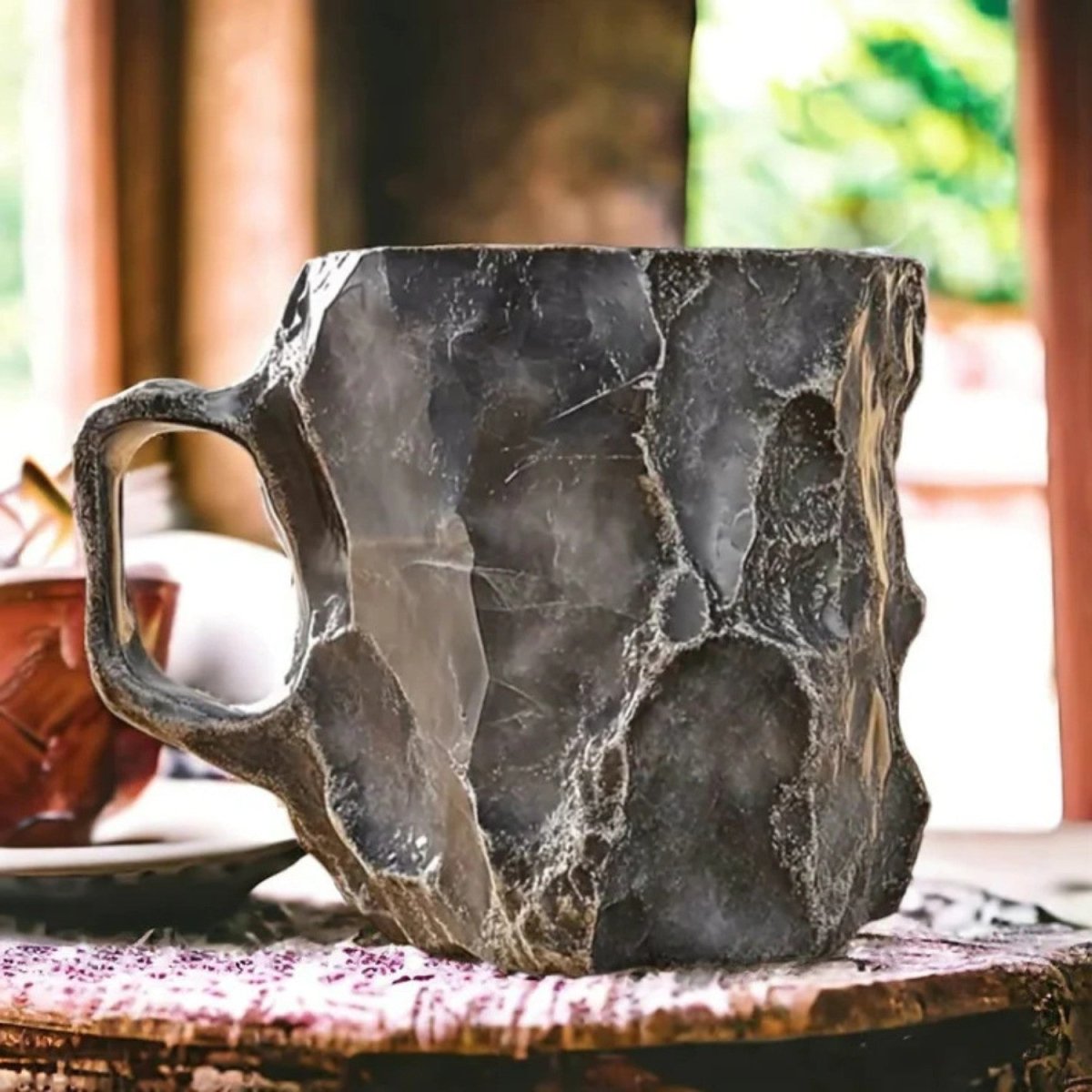 Caneca de Café em Cristal Artesanal - Caneca de Cristal - Vessa