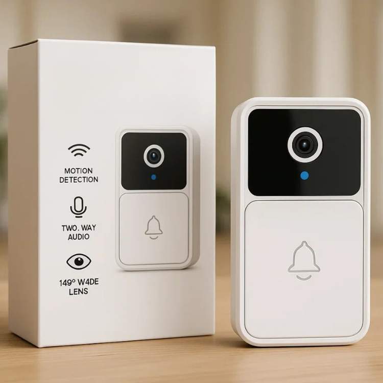 Campainha com Câmara HD HomeGuard - Campainha com Câmara - Vessa