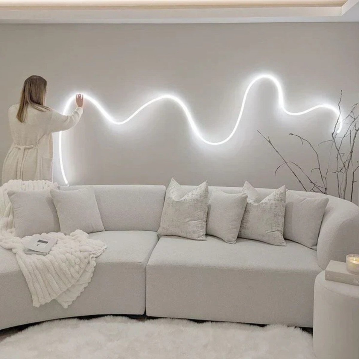 Fita de Iluminação LED de Ambiente - Fita de Luz LED - Vessa