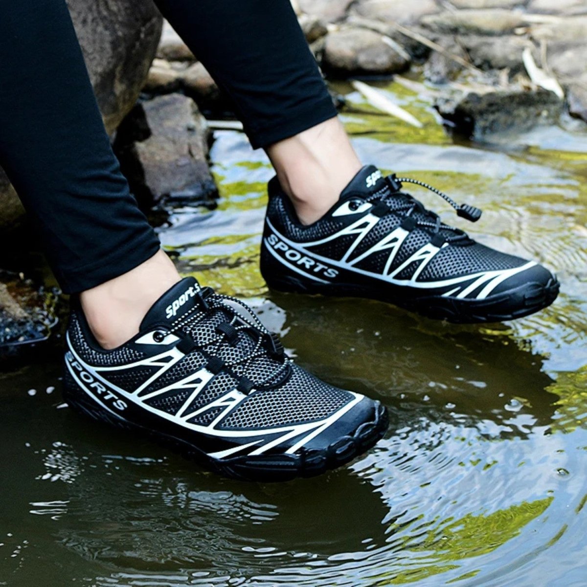 Sapatos de Ciclismo Leves para Estrada e Trilhos - Sapatos Descalços - Vessa