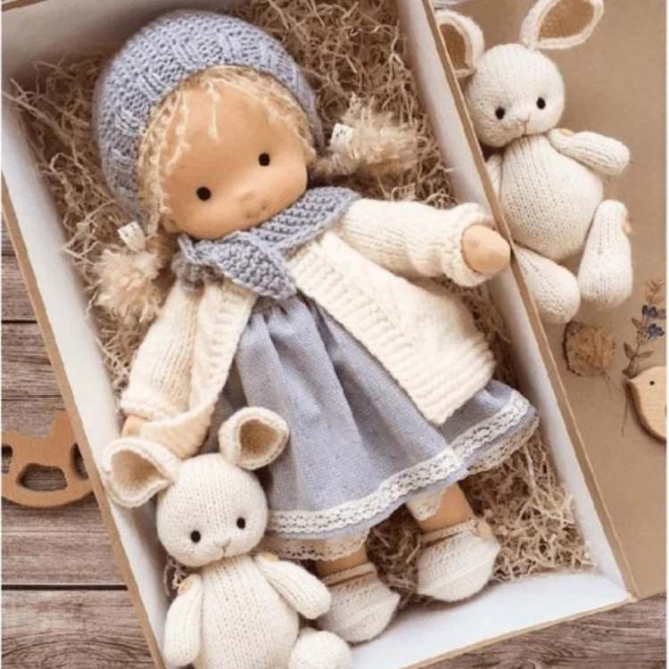 Boneca Artesanal LittleKind - Boneca Artesanal - Vessa