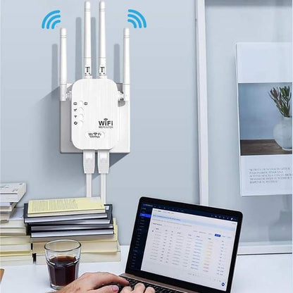 Amplificador WiFi 5G de Exterior de Longo Alcance - Amplificador de WiFi - Vessa
