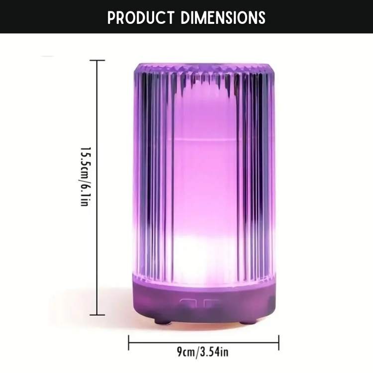 Difusor com Comando de 7 Cores LumaAroma - Difusor de Óleo Essencial - Vessa