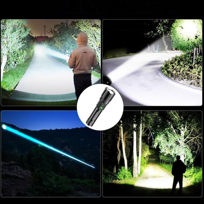 Lanterna LED Recarregável de 100.000 Lúmenes LumaBeam com Power Bank - Lanterna - Vessa