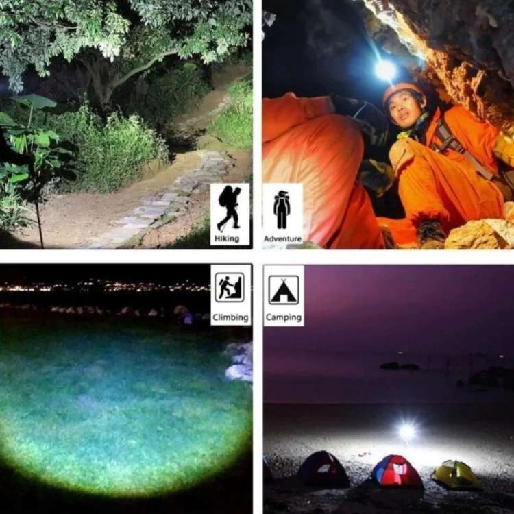 Lanterna de Cabeça LED MaxGlow - Lanterna de Cabeça - Vessa