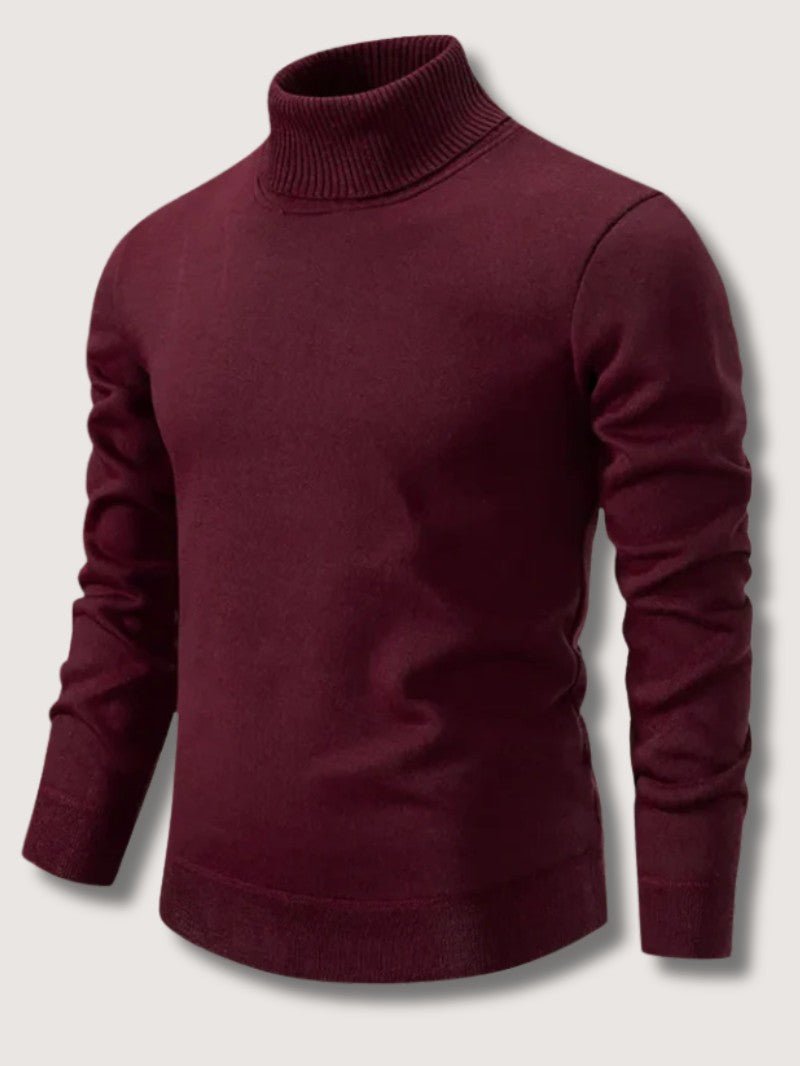 Camisola Clássica de Gola Alta para Homem - Camisola de Homem - Vessa