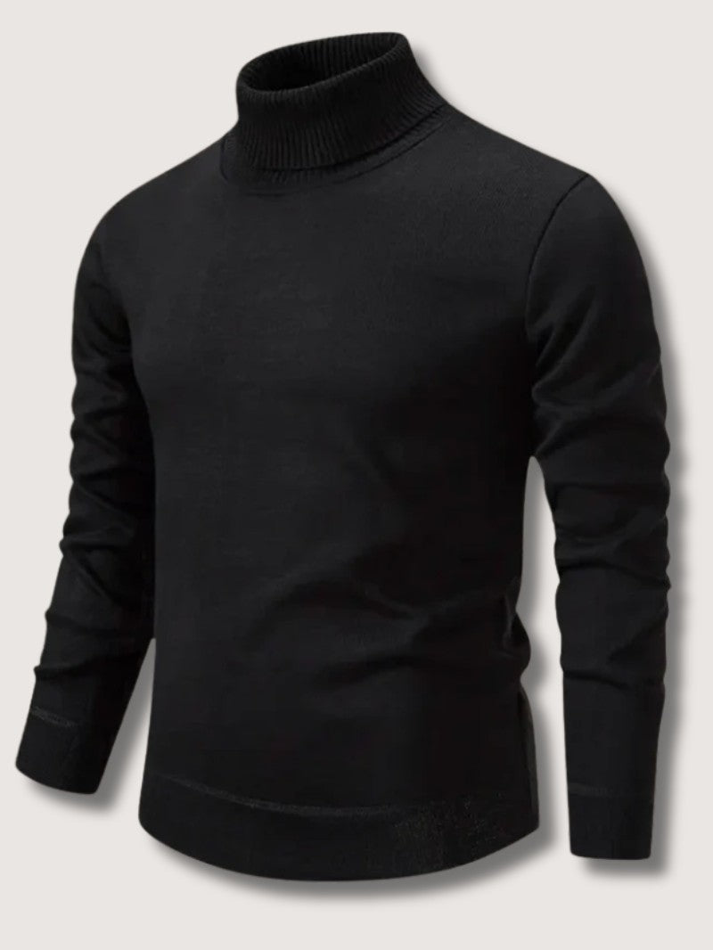 Camisola Clássica de Gola Alta para Homem - Camisola de Homem - Vessa