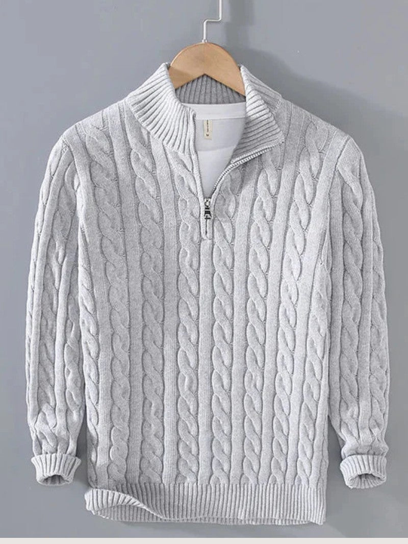 Camisola em Lã Tricotada para Homem - Camisola de Homem - Vessa