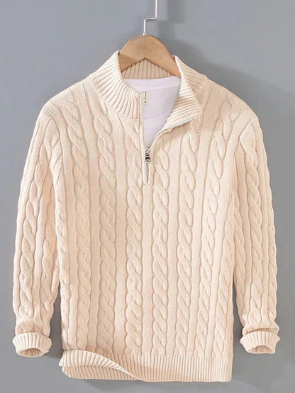 Camisola em Lã Tricotada para Homem - Camisola de Homem - Vessa