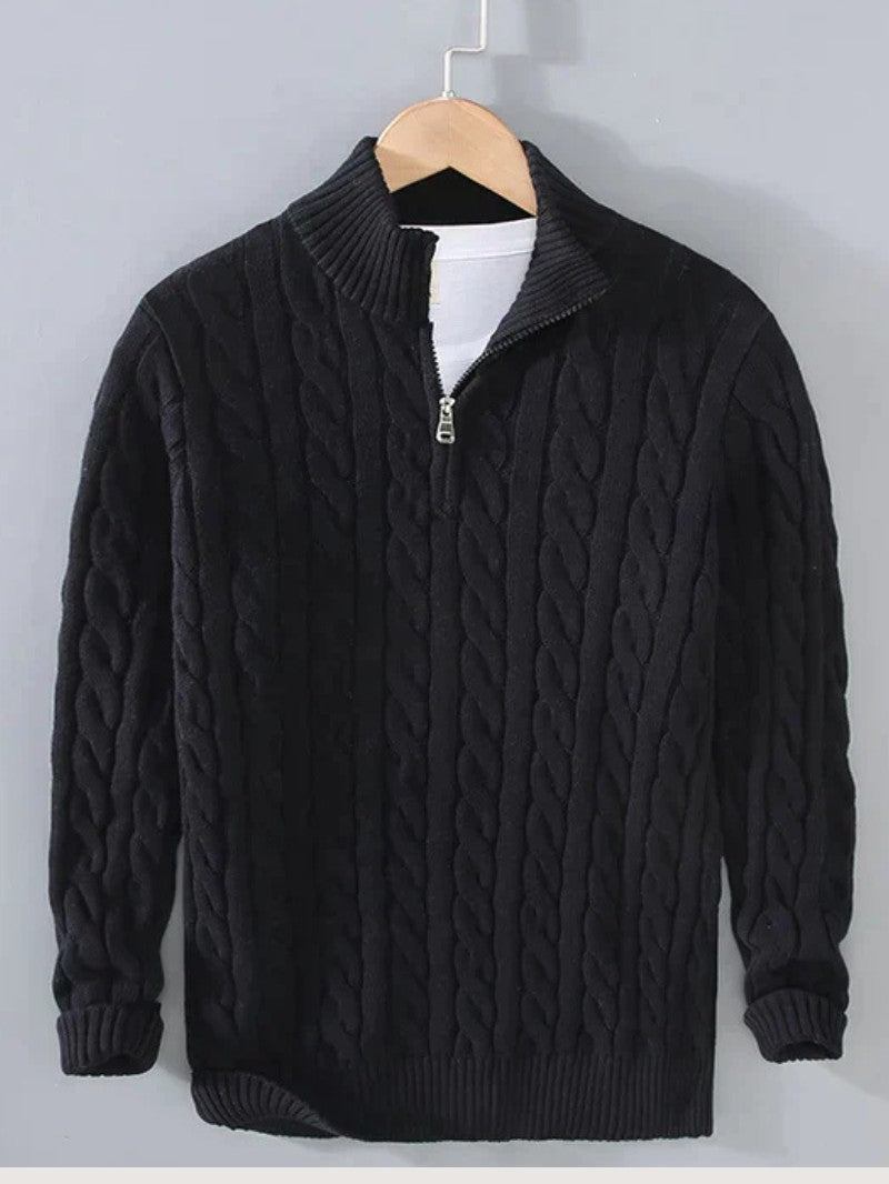 Camisola em Lã Tricotada para Homem - Camisola de Homem - Vessa