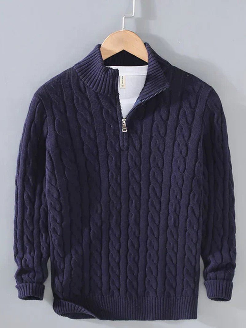 Camisola em Lã Tricotada para Homem - Camisola de Homem - Vessa