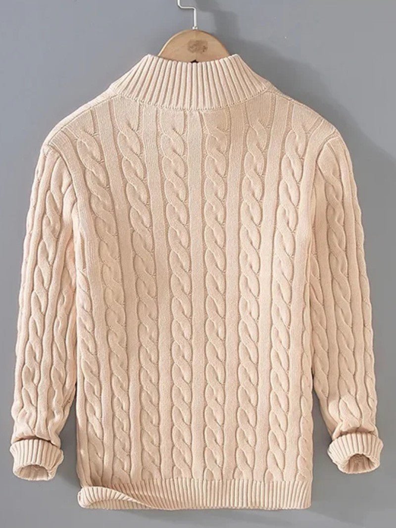 Camisola em Lã Tricotada para Homem - Camisola de Homem - Vessa