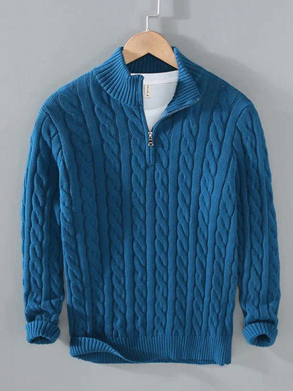 Camisola em Lã Tricotada para Homem - Camisola de Homem - Vessa