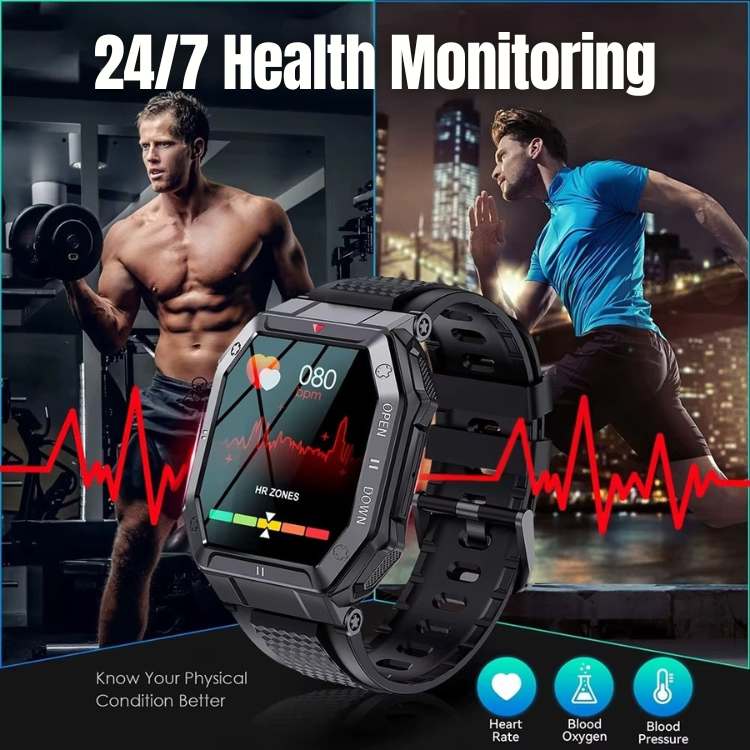 Smartwatch de Aventura de Grau Militar - Smartwatch - Vessa