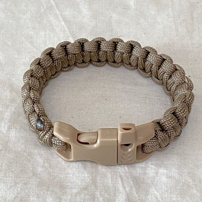 Pulseira de Sobrevivência em Paracord de Grau Militar - Pulseira de Paracord - Vessa