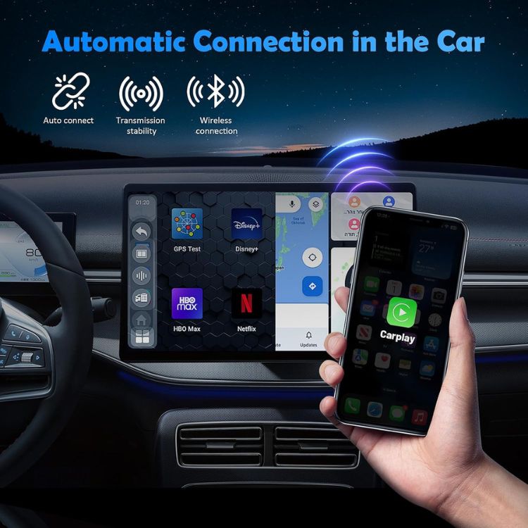 Adaptador CarPlay Sem Fios Mini - Adaptador CarPlay - Vessa