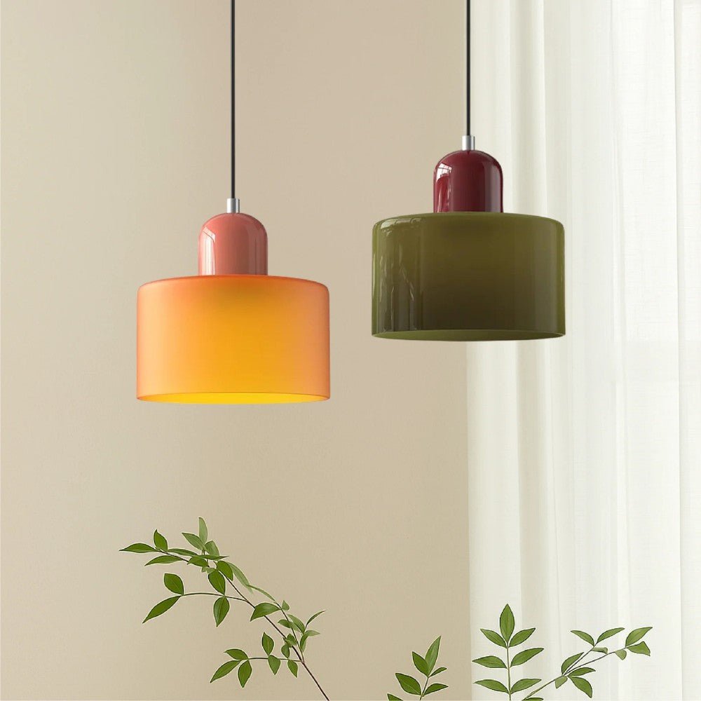 Candeeiro Suspenso em Vidro Moderno - Candeeiro Suspenso - Vessa