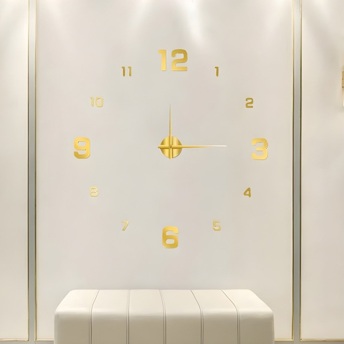 Relógio de Parede Decorativo Grande e Moderno - Relógio de Parede - Vessa