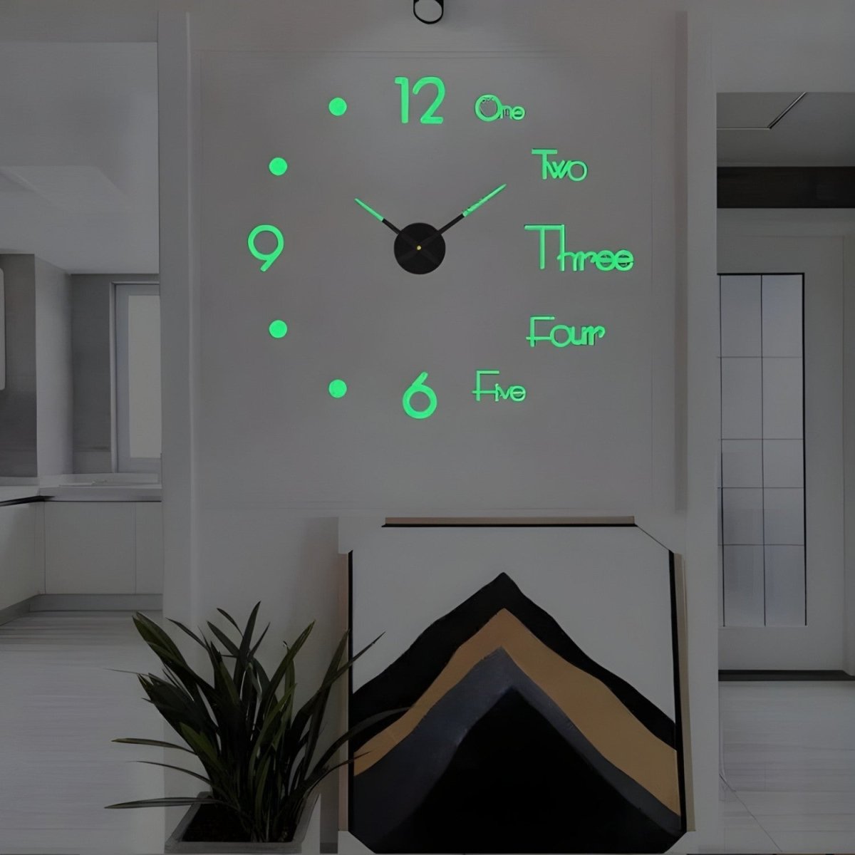 Relógio de Parede Decorativo Grande e Moderno - Relógio de Parede - Vessa