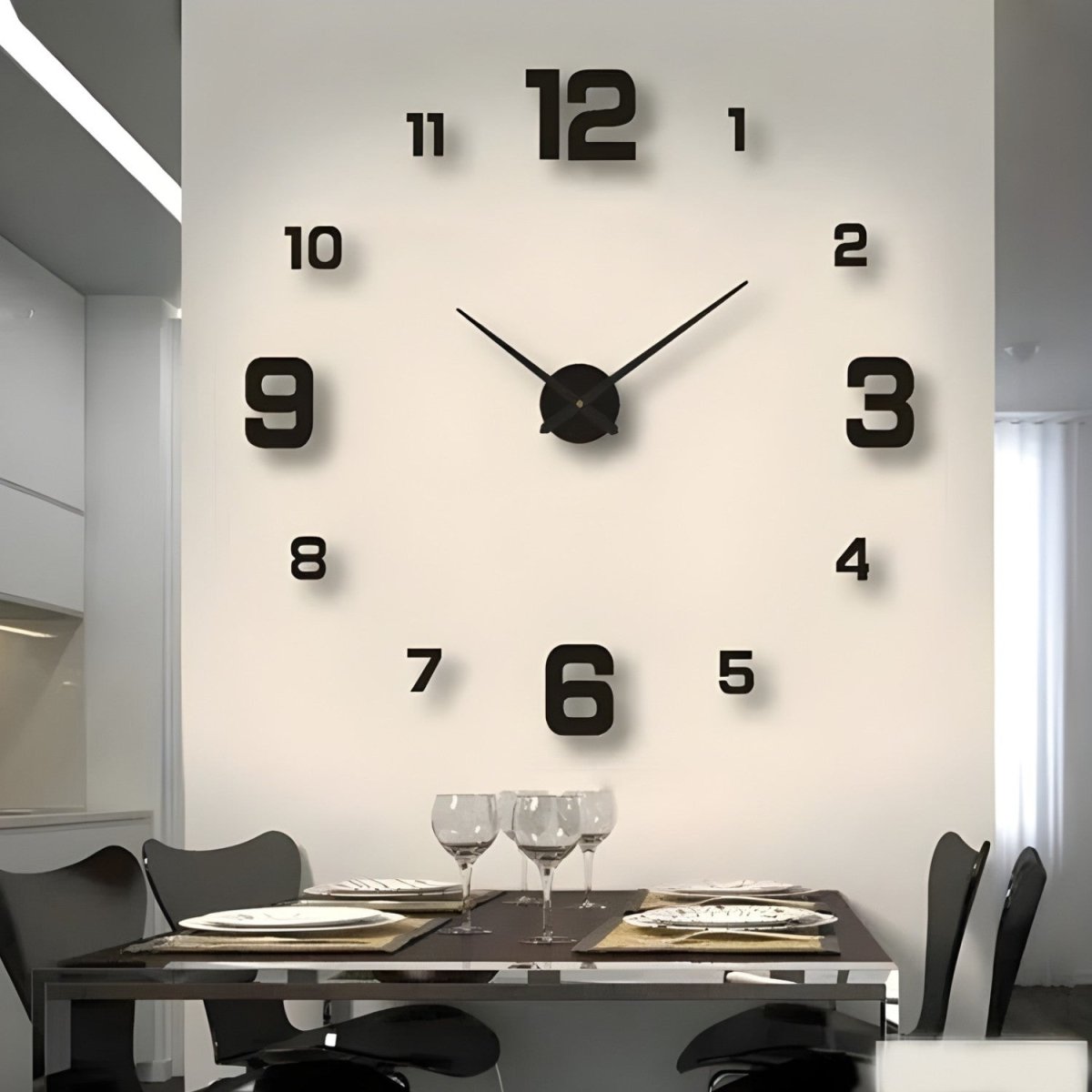 Relógio de Parede Decorativo Grande e Moderno - Relógio de Parede - Vessa