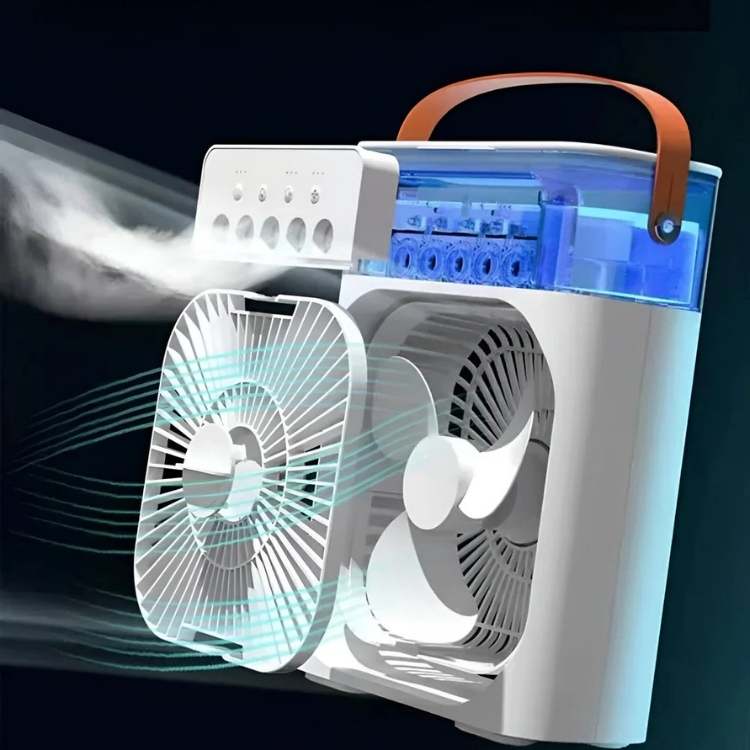 Mini Humidificador de Divisão Multifunção 3 em 1 - Mini Humidificador - Vessa