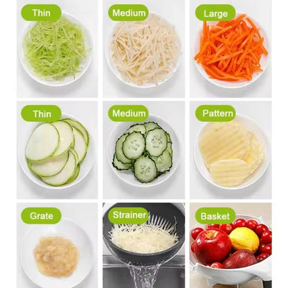 Fatiador de Legumes Multifuncional - Fatiador de Legumes - Vessa